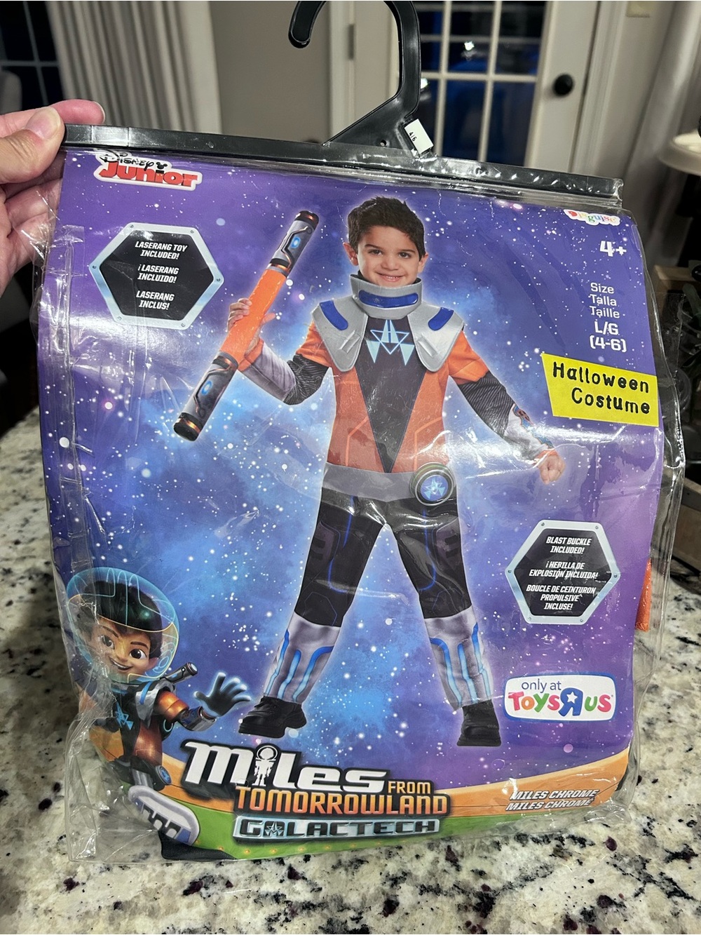 Miles from Tomorrowland Halloween costume boys size 4-6